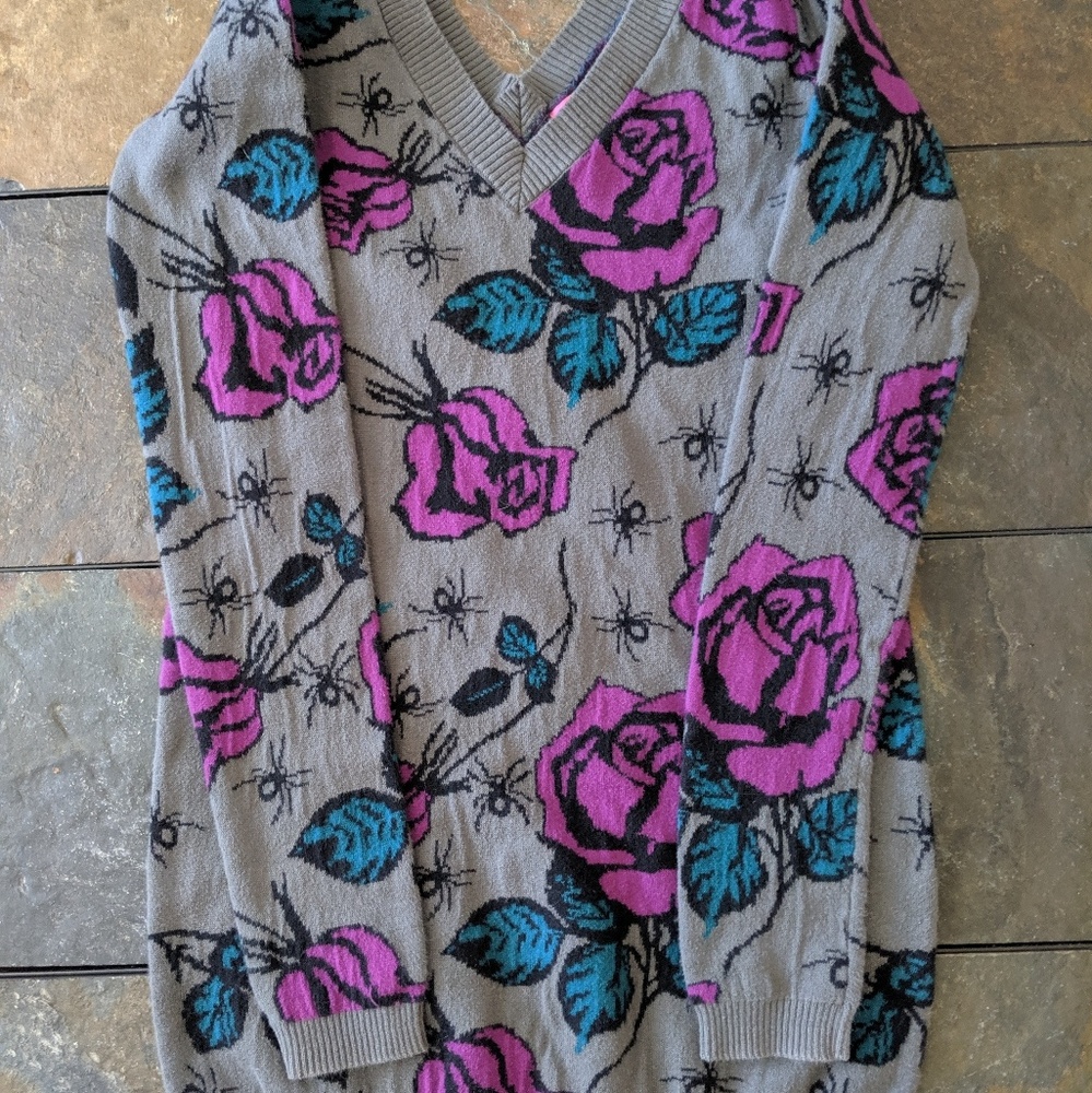 Betsey Johnson Spider Sweater